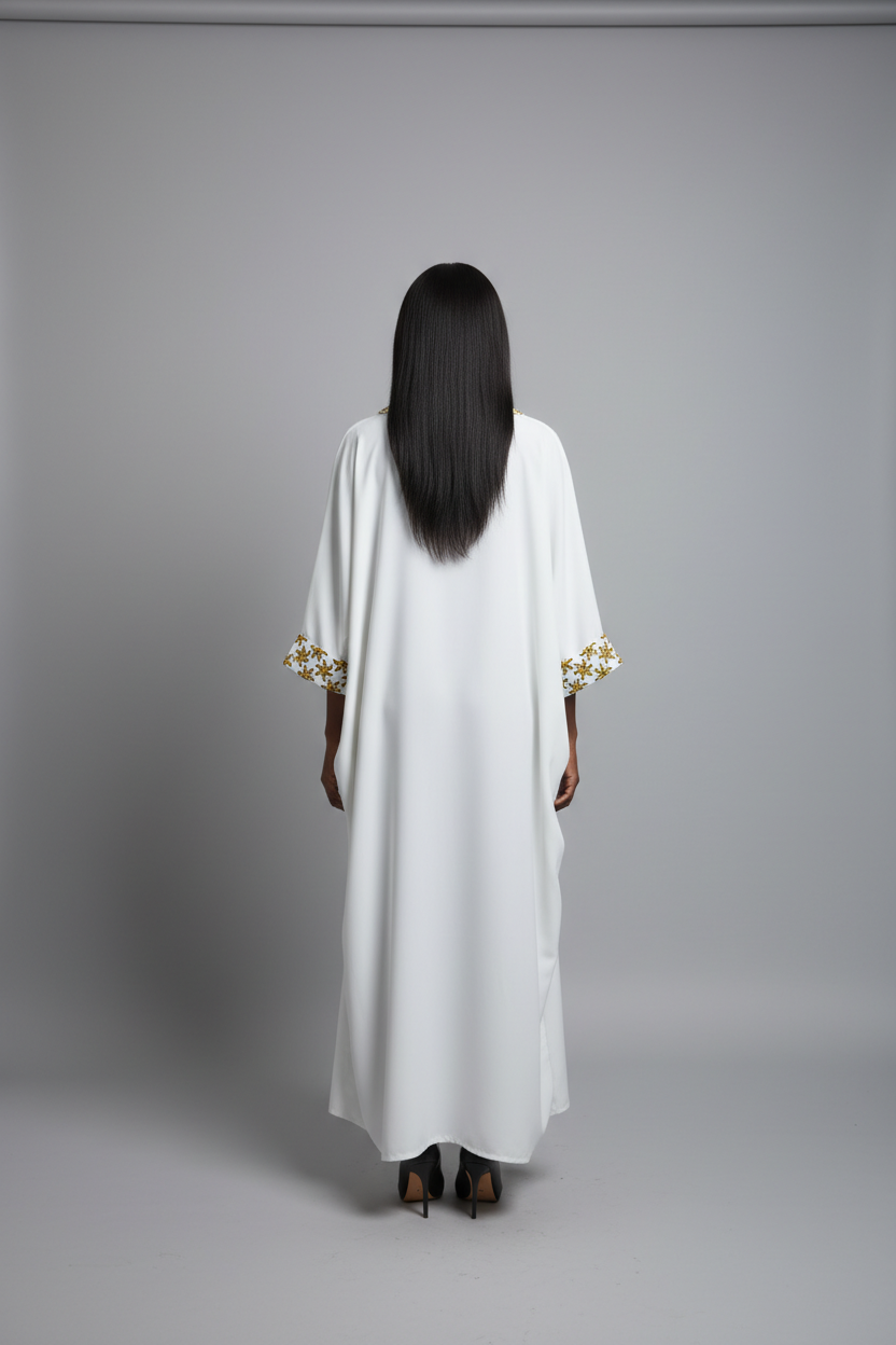 Boubou Habia blanc