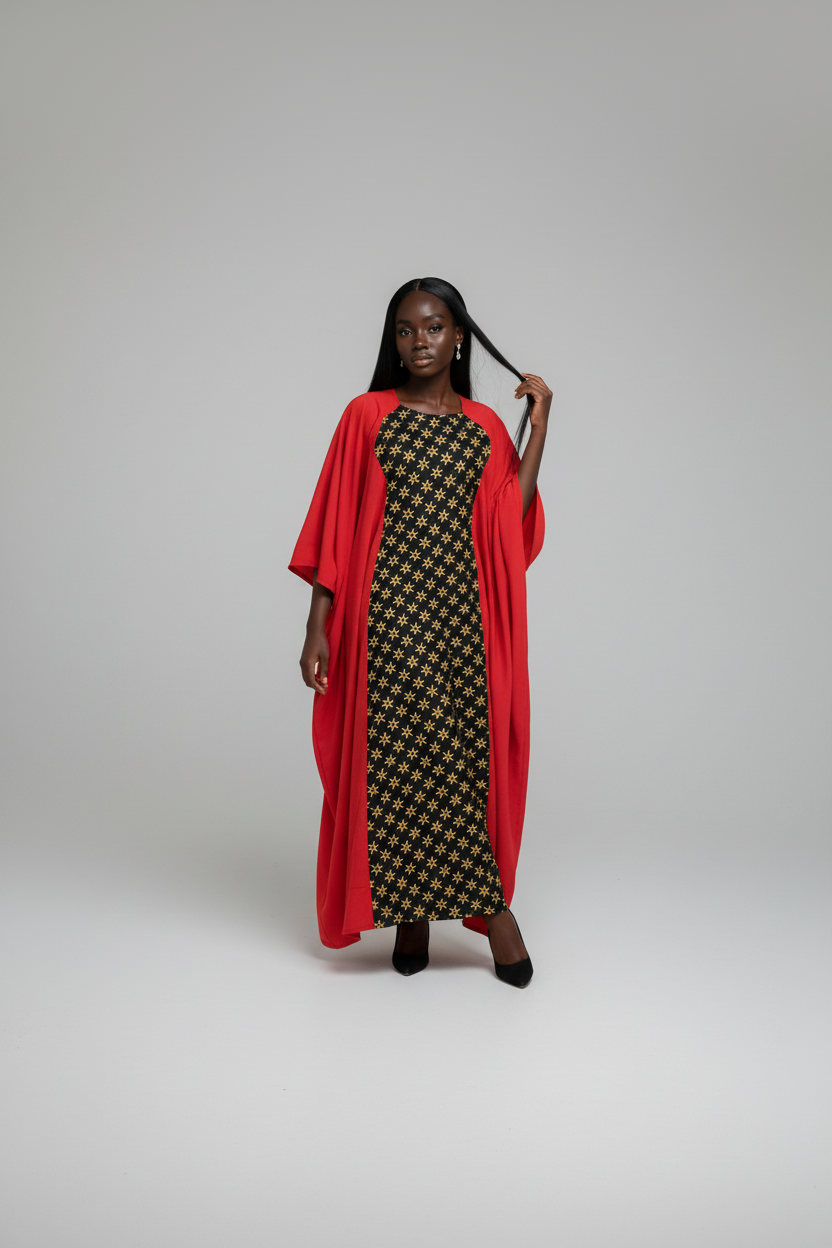 Boubou Roza rouge ylang noir