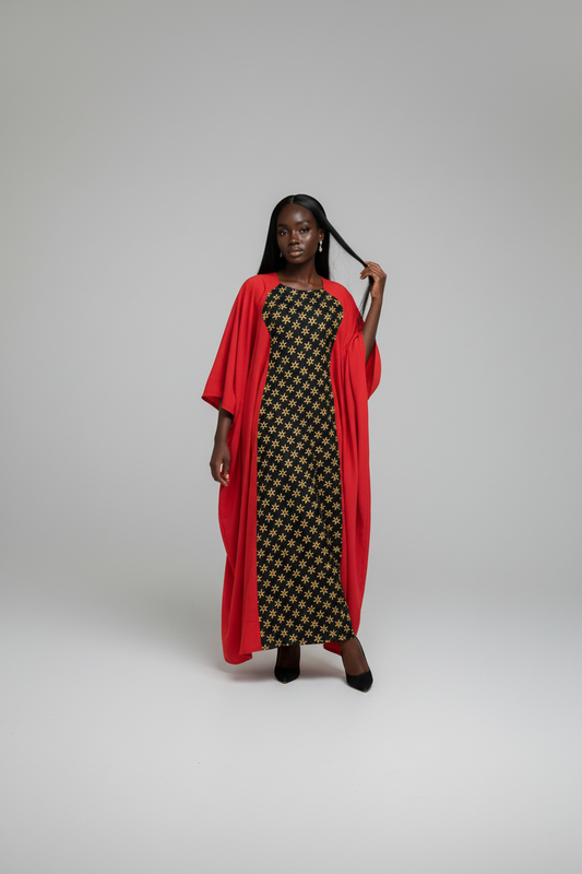 Boubou Roza rouge ylang noir