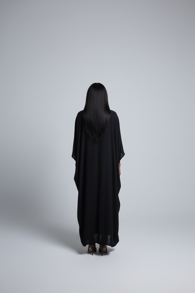 Boubou Roza noir ylang blanc
