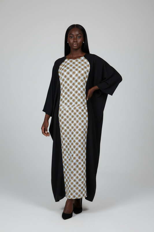 Boubou Roza noir ylang blanc