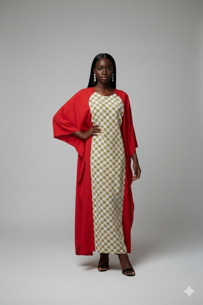 Boubou Roza rouge ylang blanc