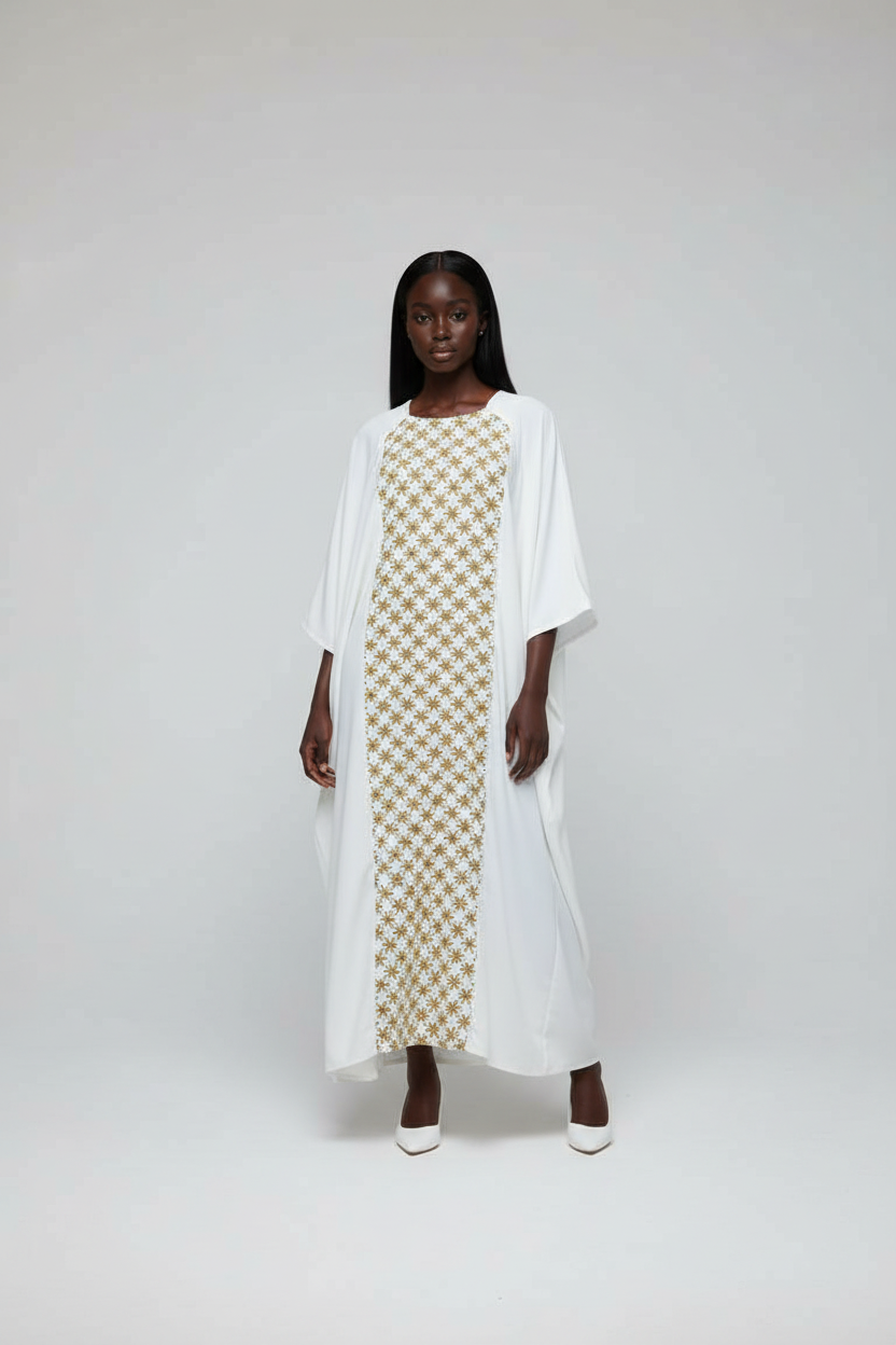 Boubou Roza blanc ylang blanc